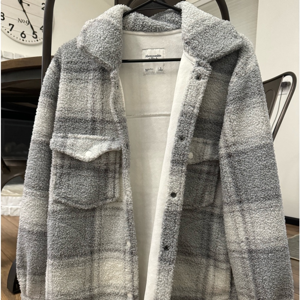 Abercrombie flannel shacket